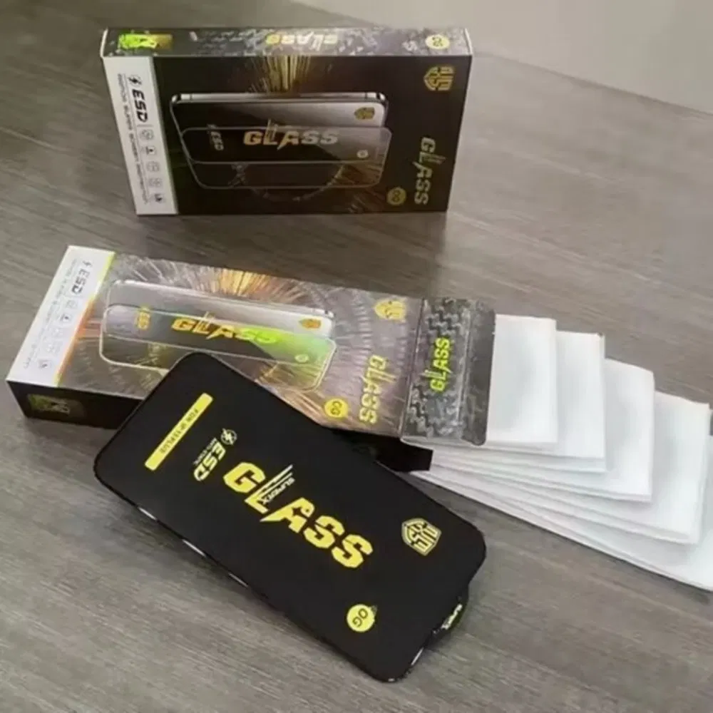 ESD Black Mobile Protect Flexible Anti Static Premium Og Glass Screen Protector