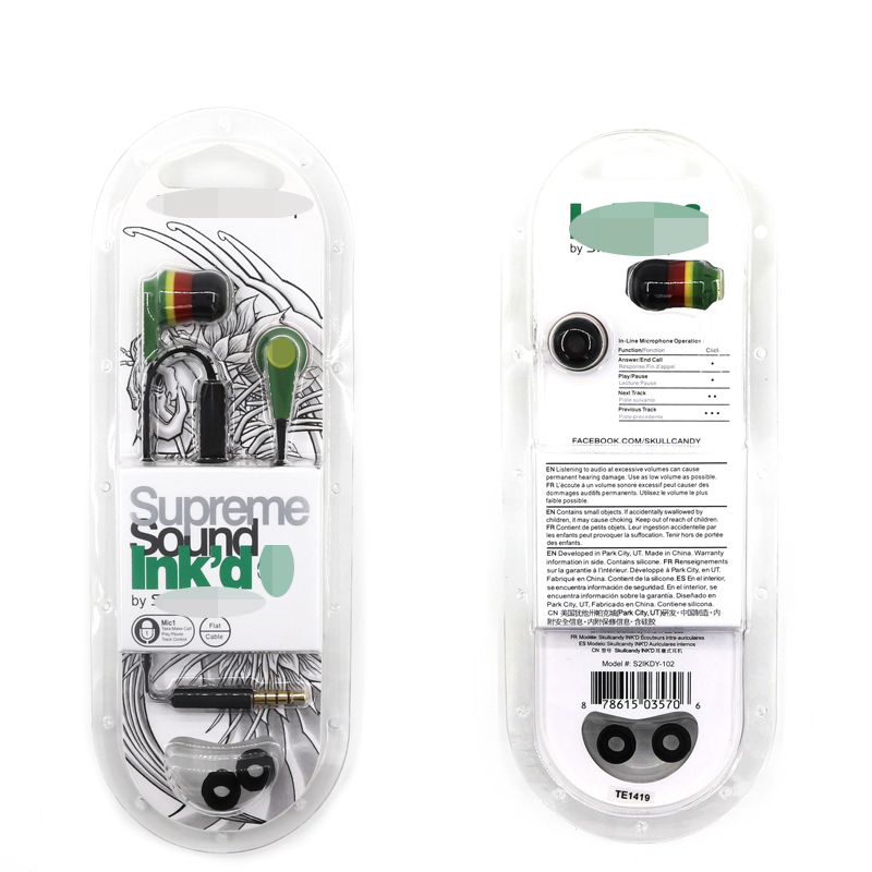 3.5mm Universal Stereo Mobile Phone Earphone Headset with Mic