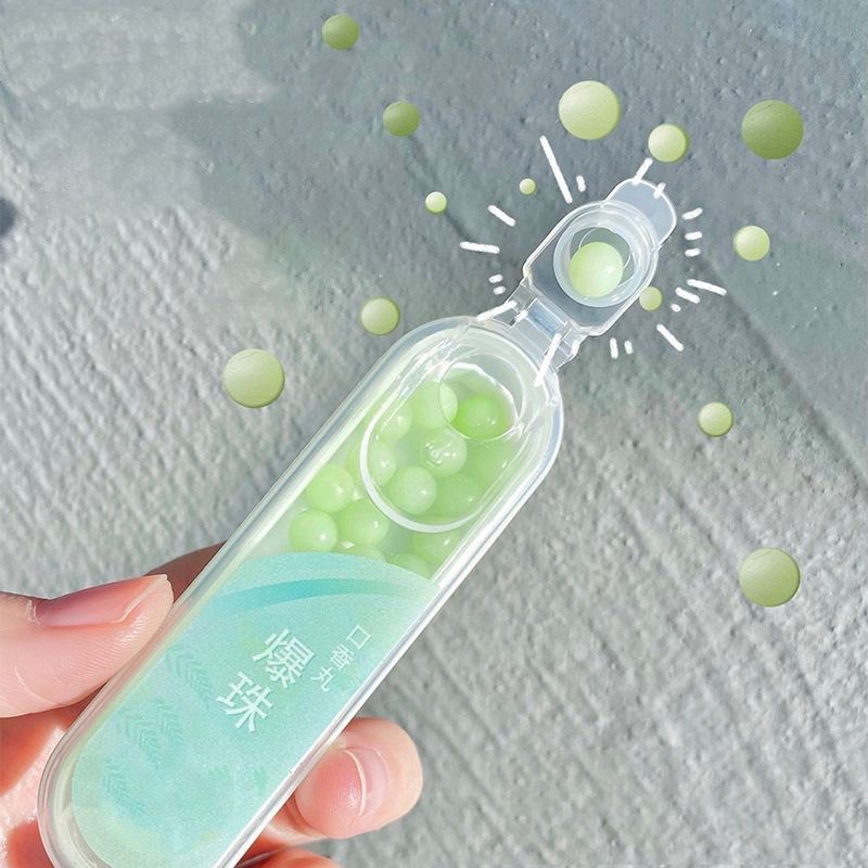 China Wholesale Fruit Menthol Capsule Mint Beads Flavor Explosion Pops Blast Ball Holder Filter Smoking Tobacco