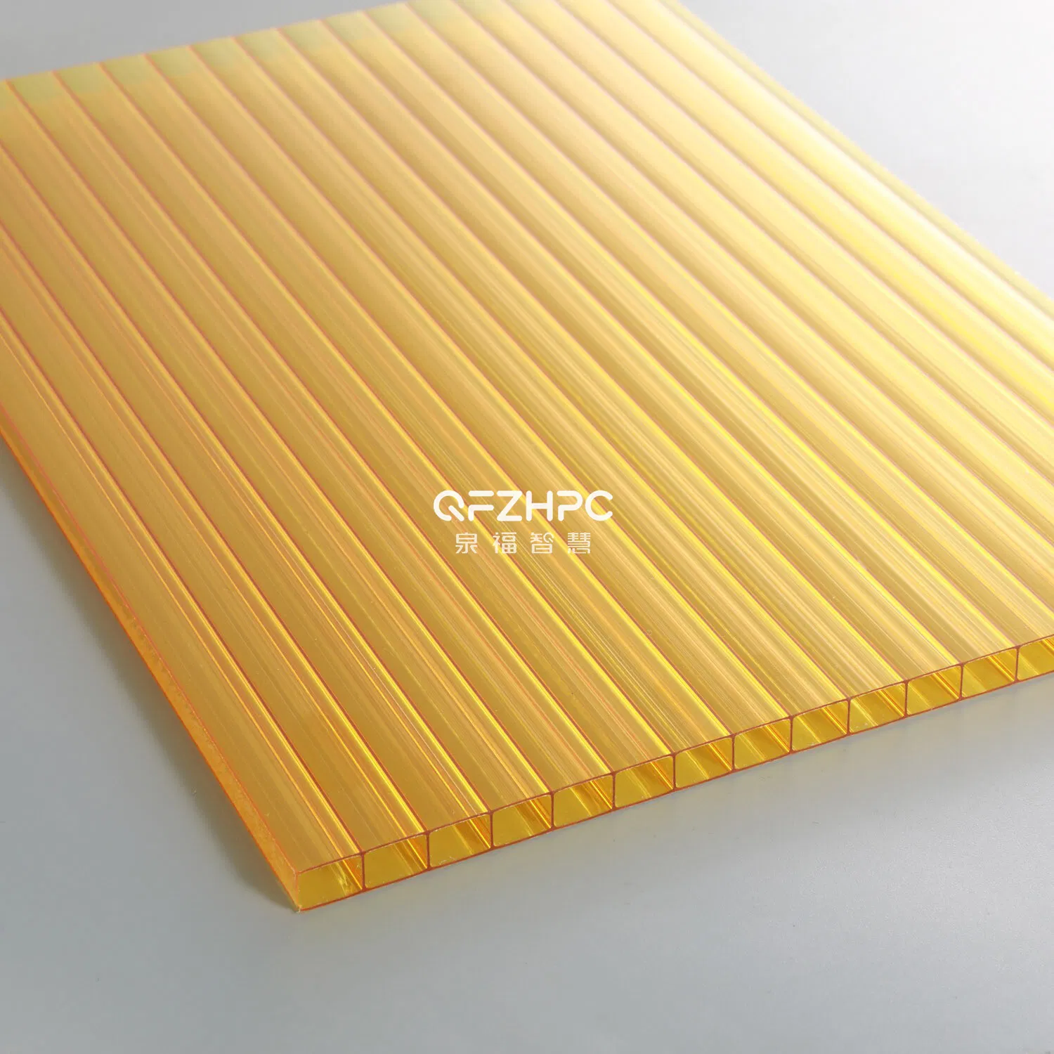 4mm-12mm High Quality Twin-Wall Colored Hollow Polycarbonate Sheet