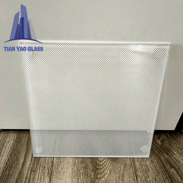 3mm-10mm Tempered Silk Printed Glass for Outdoor