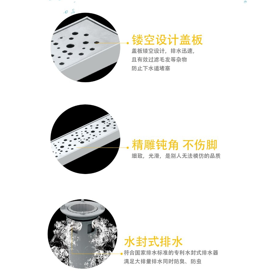 Дренаж для пола 10 см с фланцевой решеткой