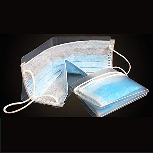 Portable Face Mask Storage Clip Keeper Foldable Storage Folder