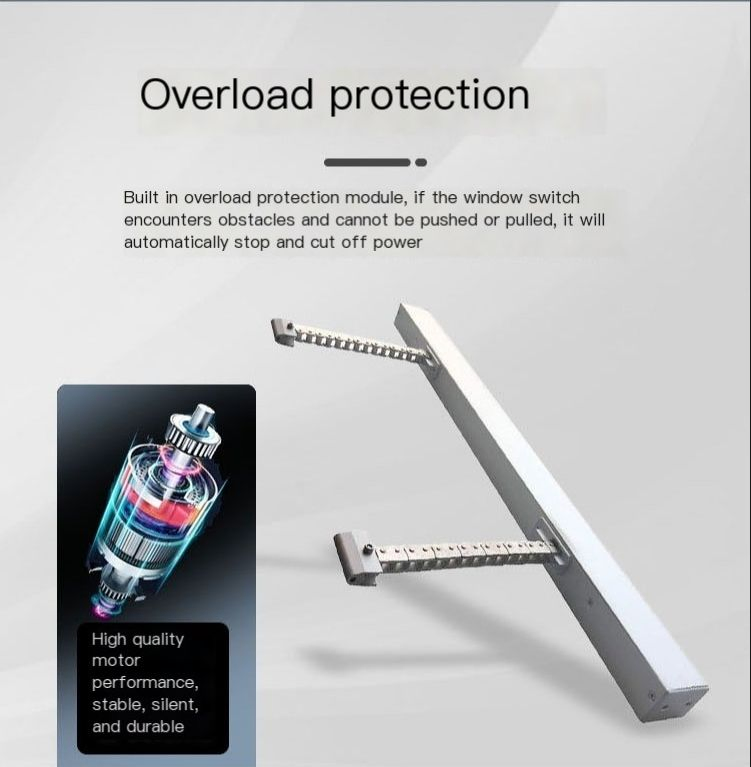 Modern Smart Electric Double Chain Window Opener Lock Tool Electric Motor Window Drive for Garage Door Use