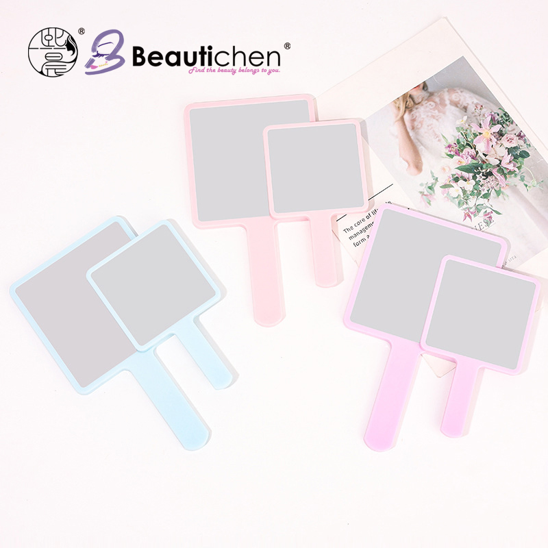 Beautichen Handheld HD Mirror for Makeup - Portable Travel Cosmetic Mirror with Compact Design & Magnifying Lens - Perfect