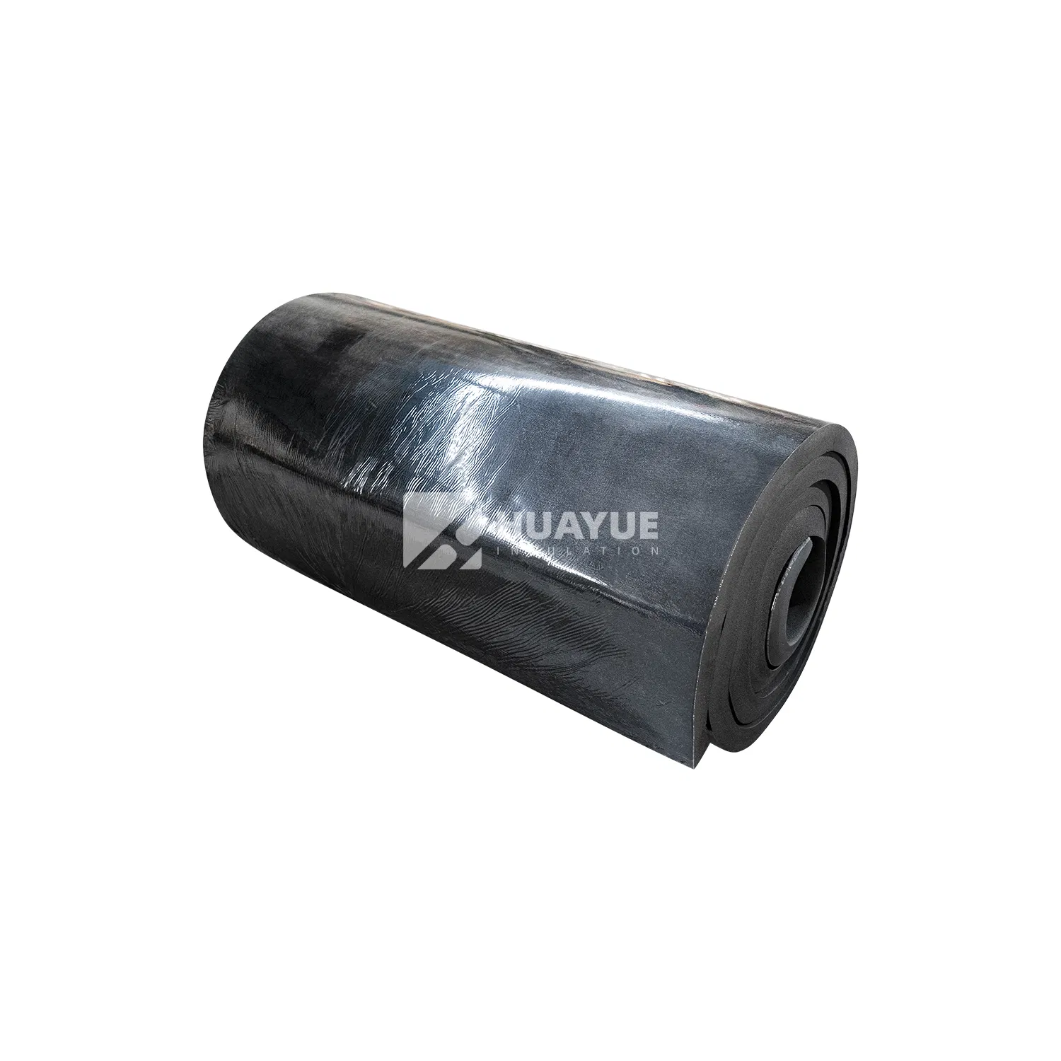 Huayue Closed Cell Nitrile Rubber Insulation Sheet NBR PVC Rubber Foam Insulation Roll with Self-Adhesive Paper