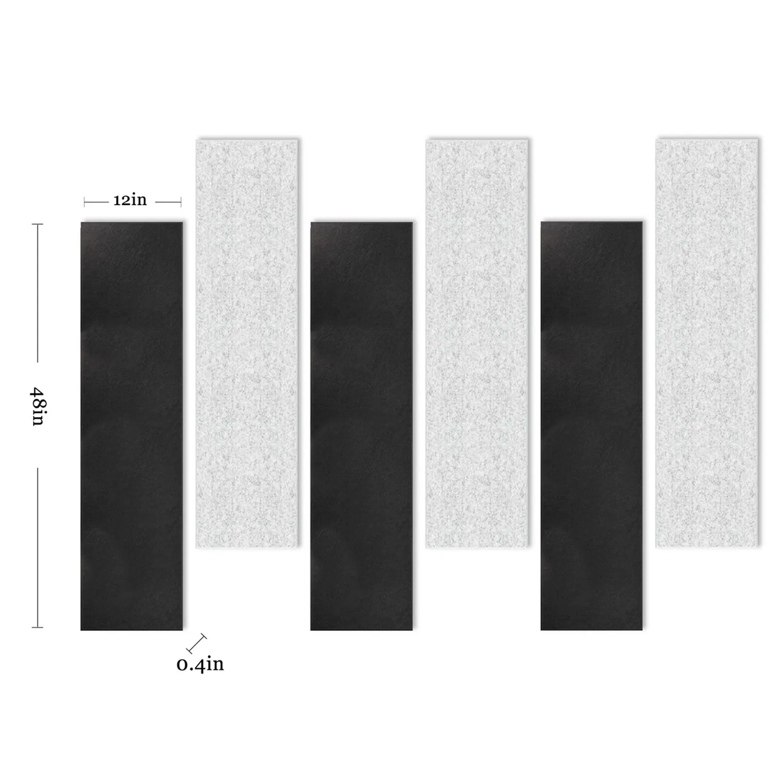 Bubos Art Acoustic Panels Acoustic Foam 3D Wall Slat Soundproof Premium Acoustical Wall Panel Decorative Sound Absorbing Panel for Wall