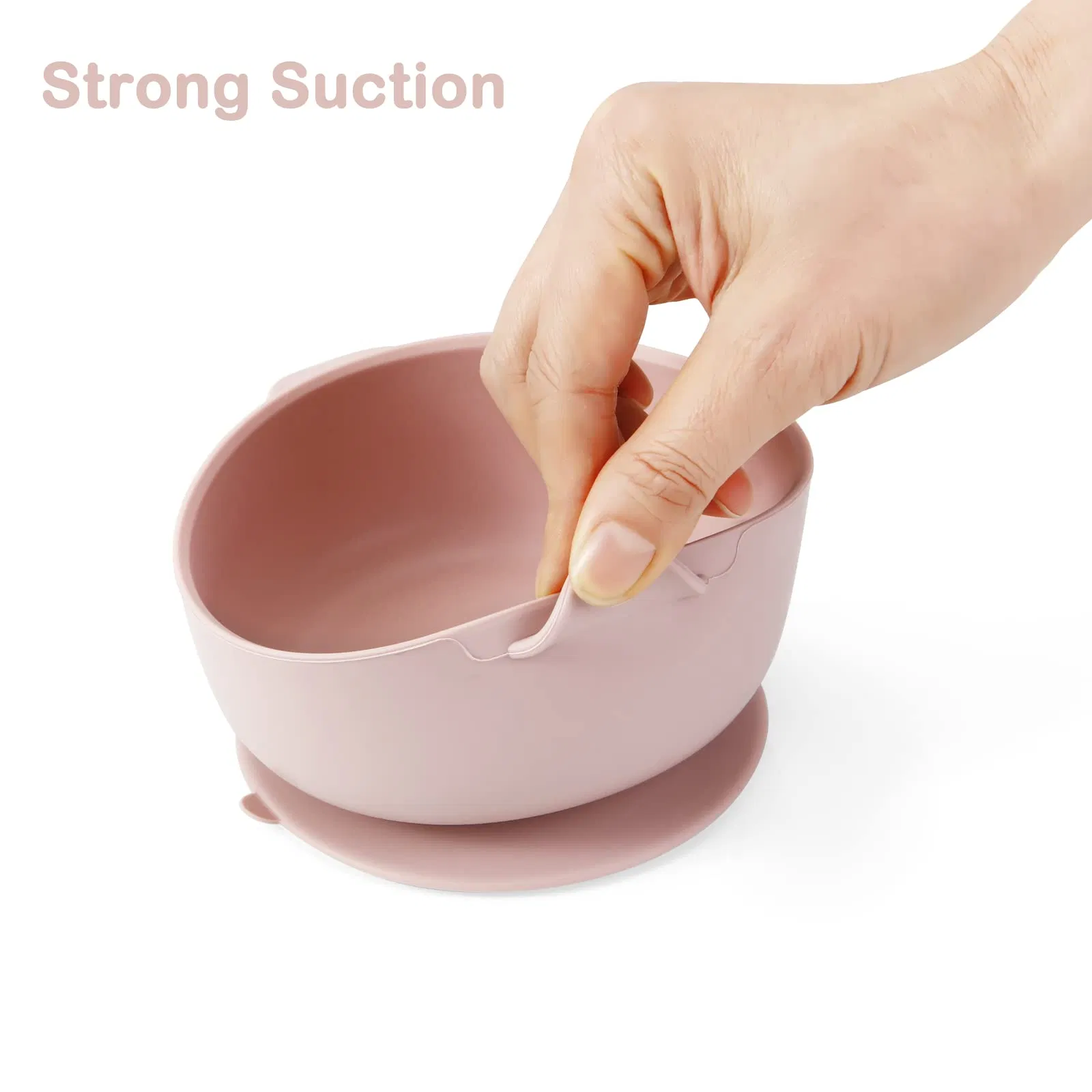 Low Price Silicone Babies Kids Toddlers Infants Food Grade Soft Safe Bowls