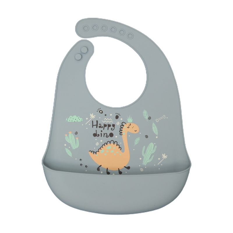 Soft Adjustable Toddler and Baby Silicone Bibs for Babies Girl and Boy