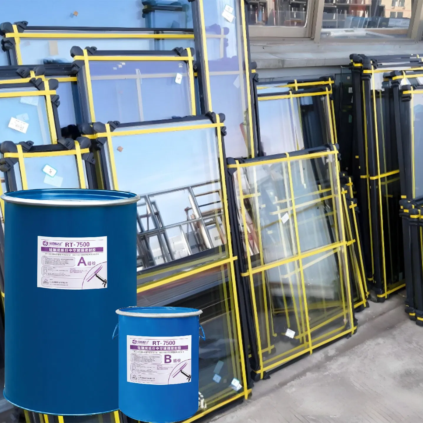 Runtai Direct Supply From Factory Two-Component Silicone Sealant for Insulating Glass