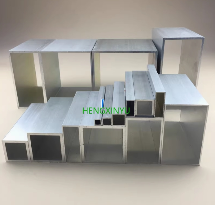 Aluminium Square Pipe ASTM 6061 6063 3003 100X100 50X50 Hollow Square Tube Precision Aluminum Alloy Tube