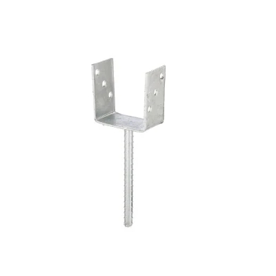 U Type Post Fence Foot Anchors