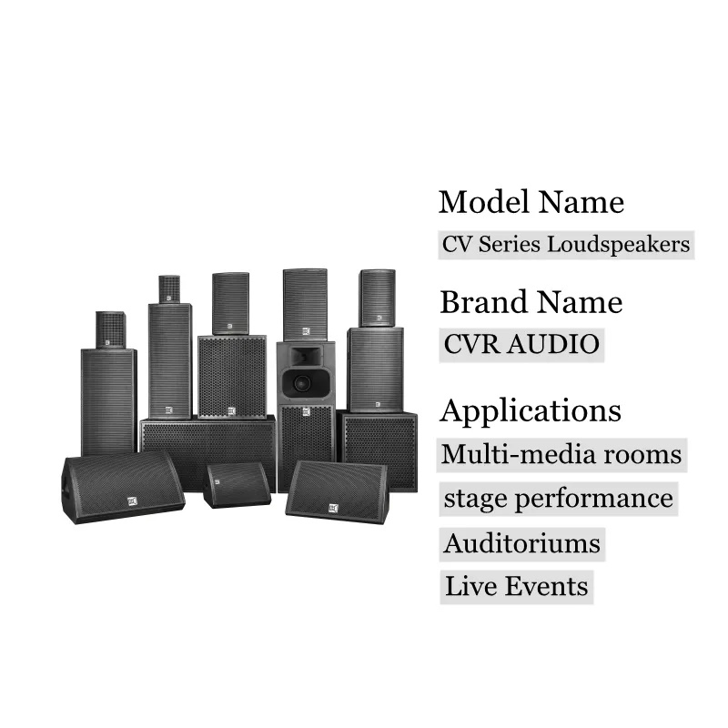 Active Powerful 8 Inch Stage Floorstanding Speakers Box