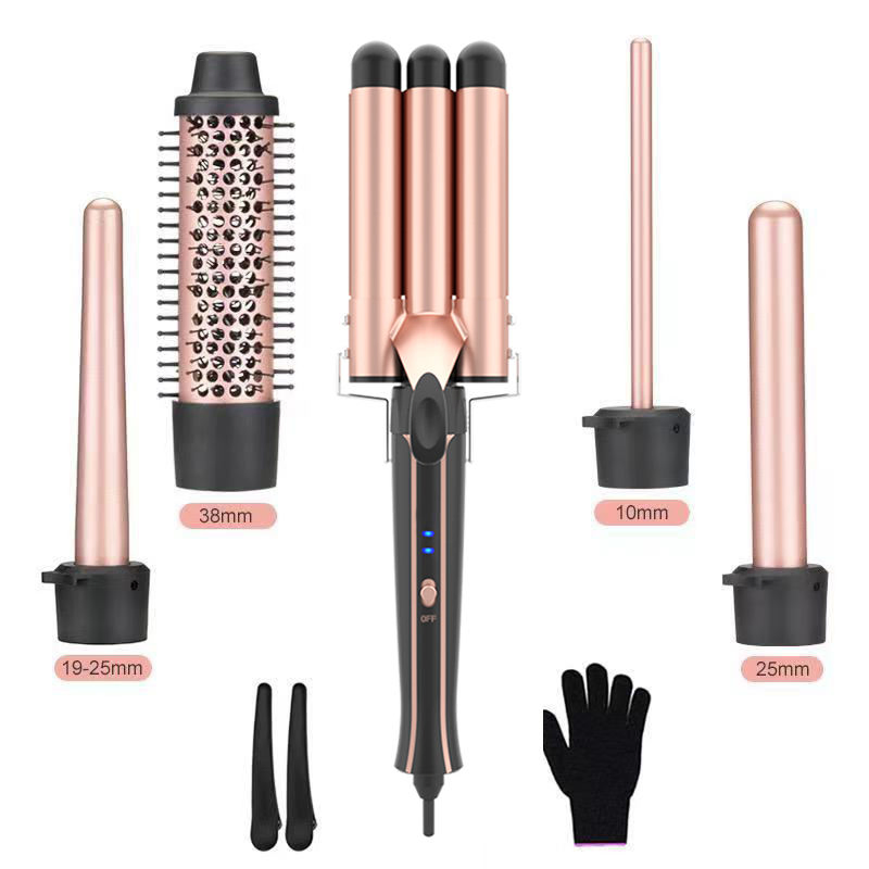 5-in-1 Professional Curling Iron Wave Curling Iron