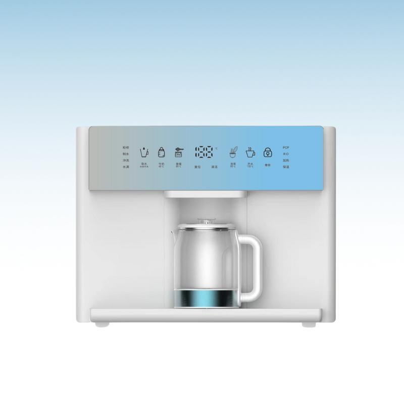 Newest Model 100gpd Quick Flow with Water Kettle Reverse Osmosis System Water Dispenser for Home Countertop