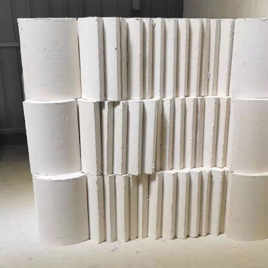 Calcium Silicate Tile Insulation Tube Shell