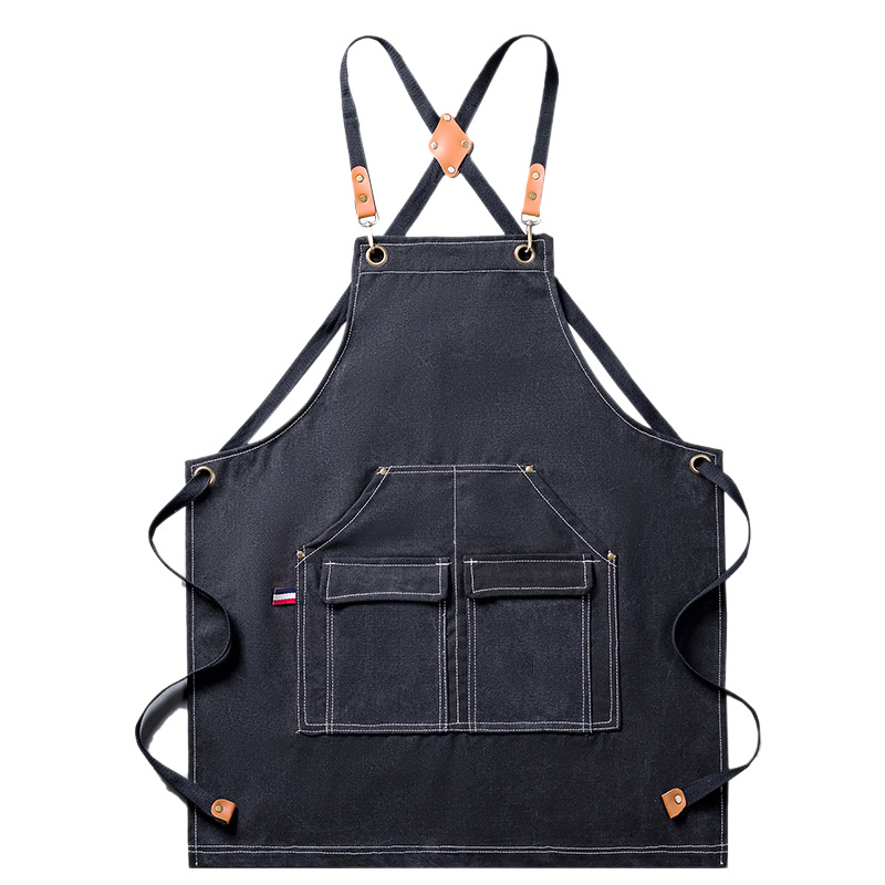 Logo-Printable Polycotton Canvas Durable Studio Work Apron