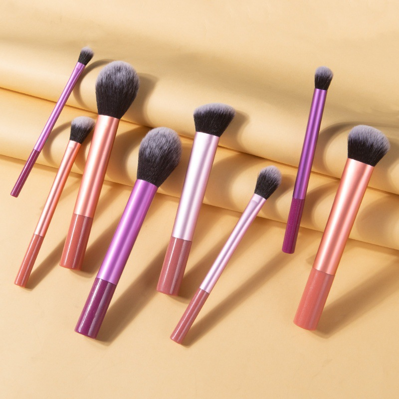 Portable 4-Piece Makeup Brush & Egg Set