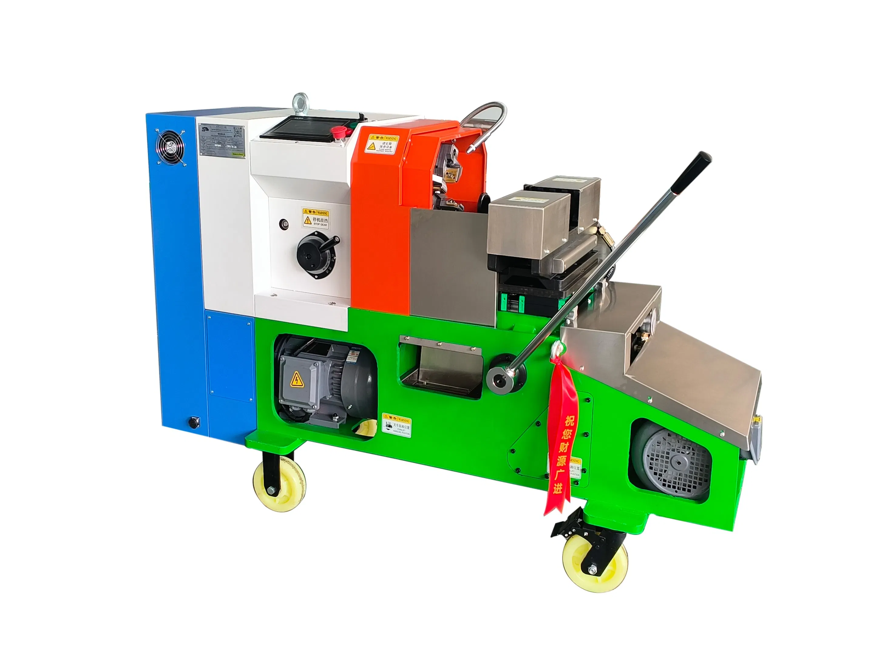 Efficient Threading Machine 8 7kw Power DN15-65/DN14-100 Quick Delivery