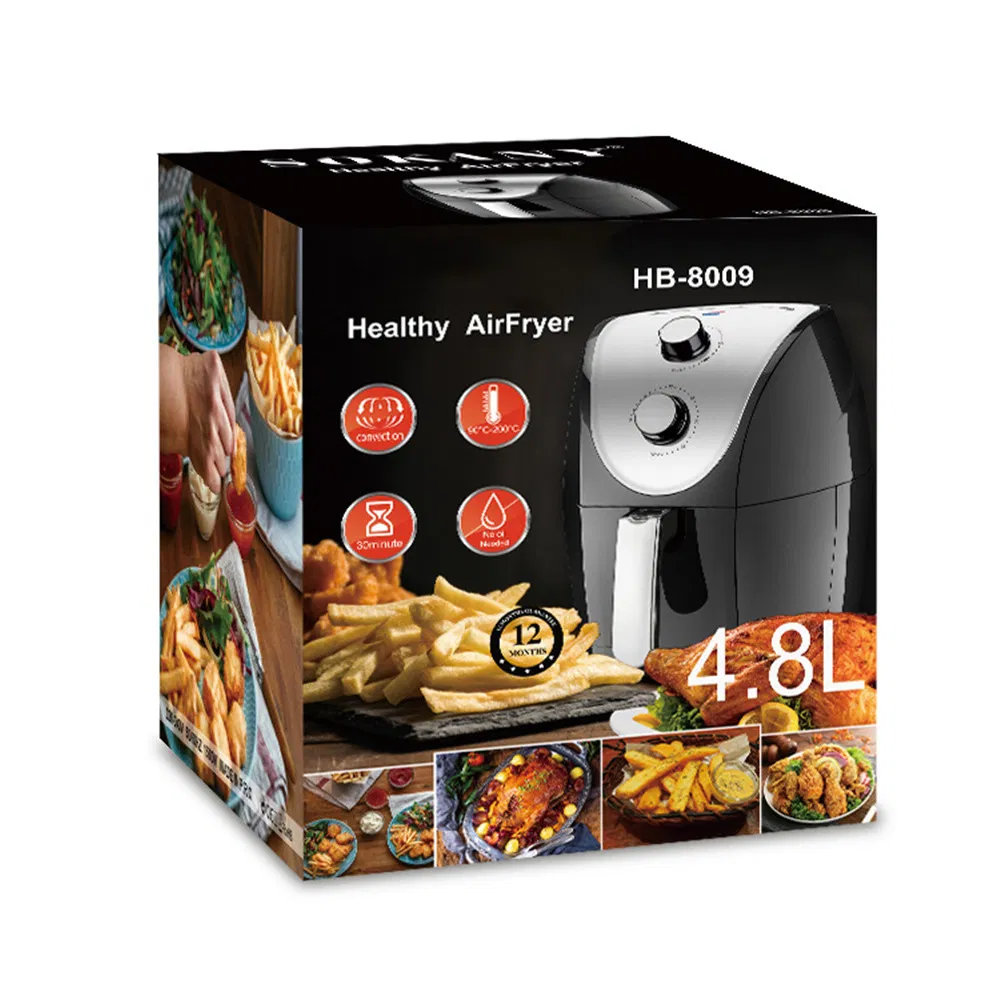 Smart Timing Household Oil-Free Electricity 5 Liter Chicken Air Fryers