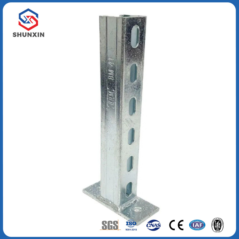 Hot DIP Galvanized Seismic Stabilizer Bracket Explosion-Proof and Fireproof for C-Pillar Channel