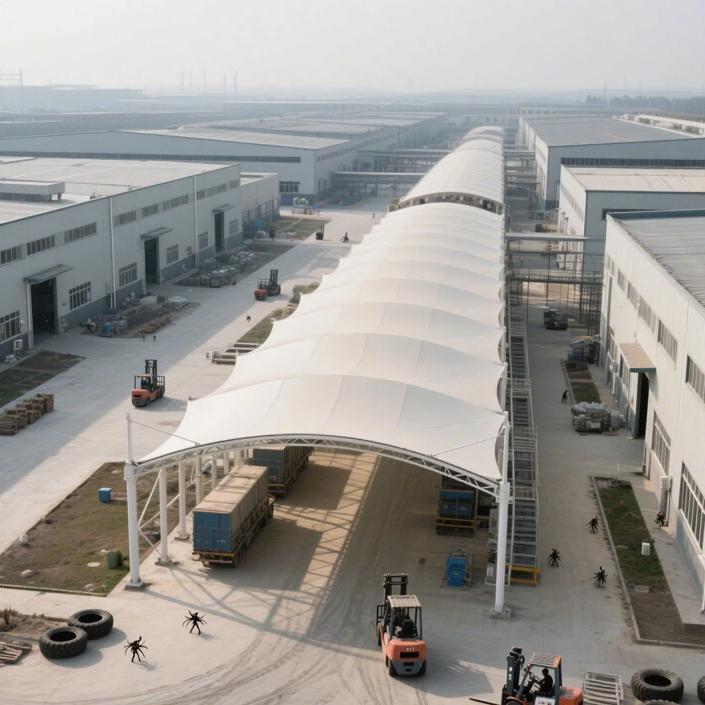 Premium Quality Tensile Fabric for Robust Industrial Solutions