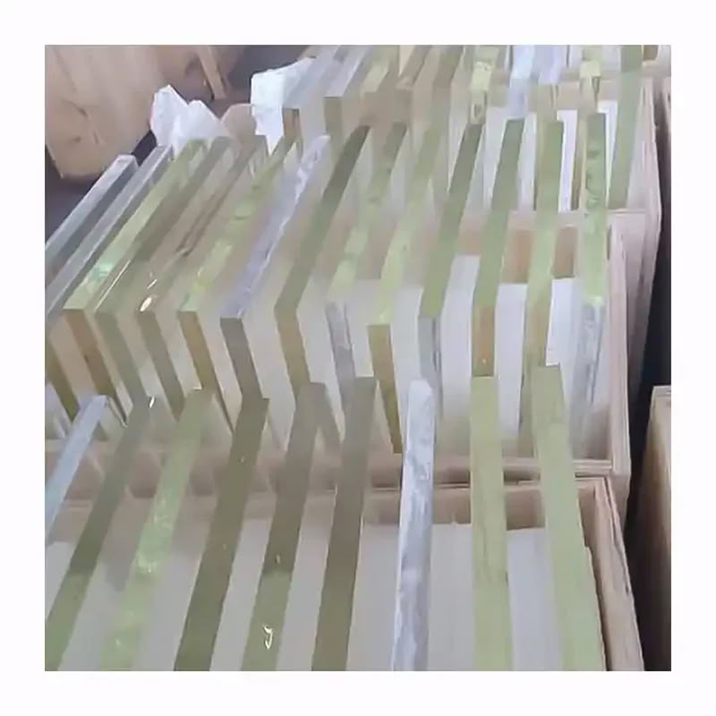10mm 12mm Clear Heat Soaked Tempered Glass China Factory High Safety Harden Glass Toughened Architectural Building Glass