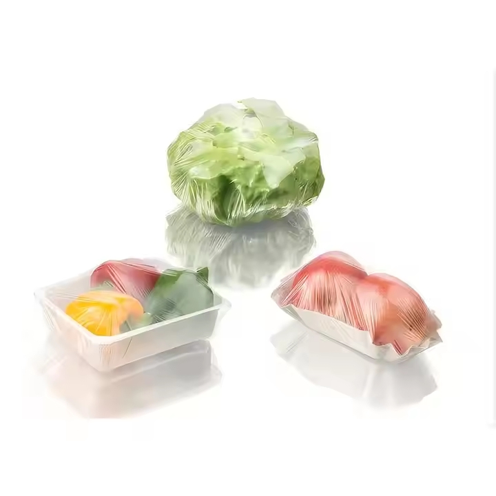 Custom Cling Film PVC Roll Food Grade Anti-Fog Fresh Keeping Packaging Wrap Roll Cling Film