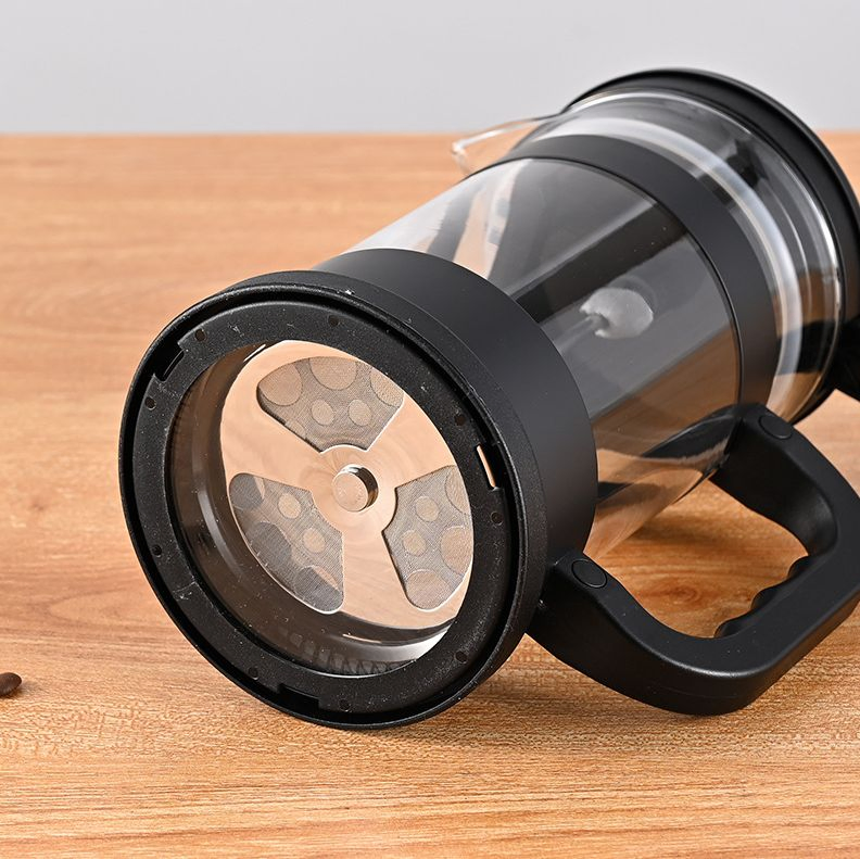 Френч-пресс для кофе из жаропрочного стекла, 350-1500 мл