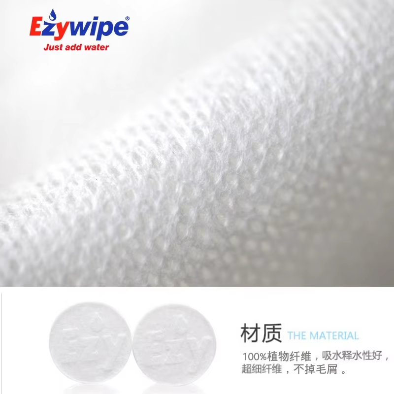 Custom Compressed Towel Tablets Disposable Magic Coin Tissue Packing Compressed Tissue Disposable Towel