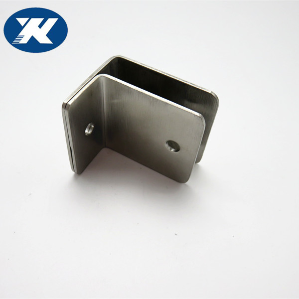 Stainless Steel Toilet Cubicle Metal Connecting Wall Angle Brackets