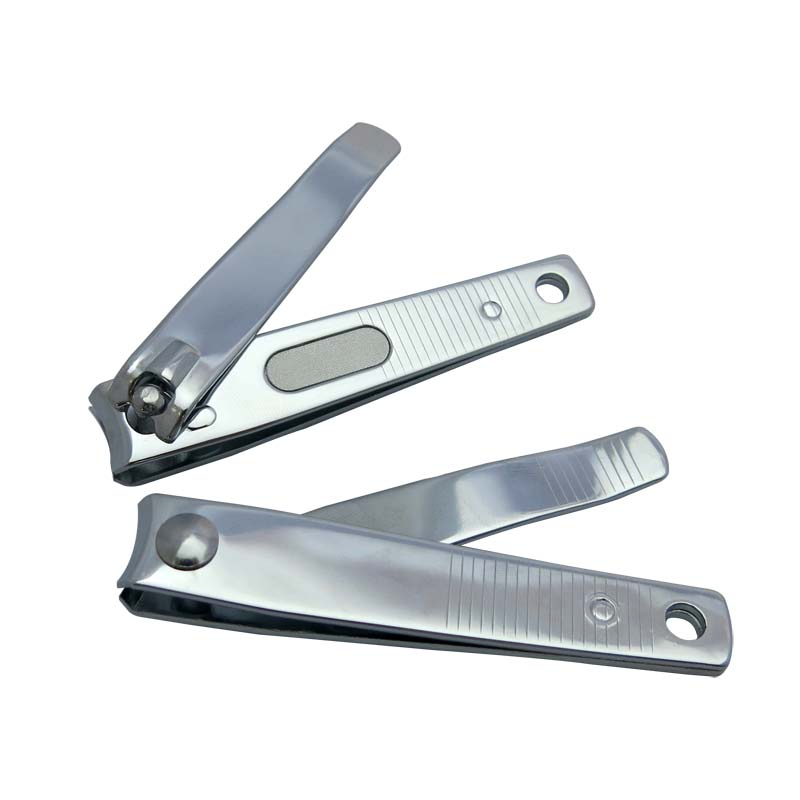 Factory Supplier Cheap Customized Packaging Carbon Steel Silver Big Toe Nail Cutter Portable Finger Nail Clipper