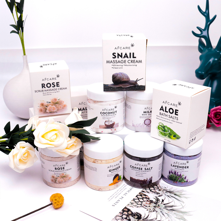 Custom Logo Deep Cleansing Exfoliating Face Scrub Coconut Milk Wholesale