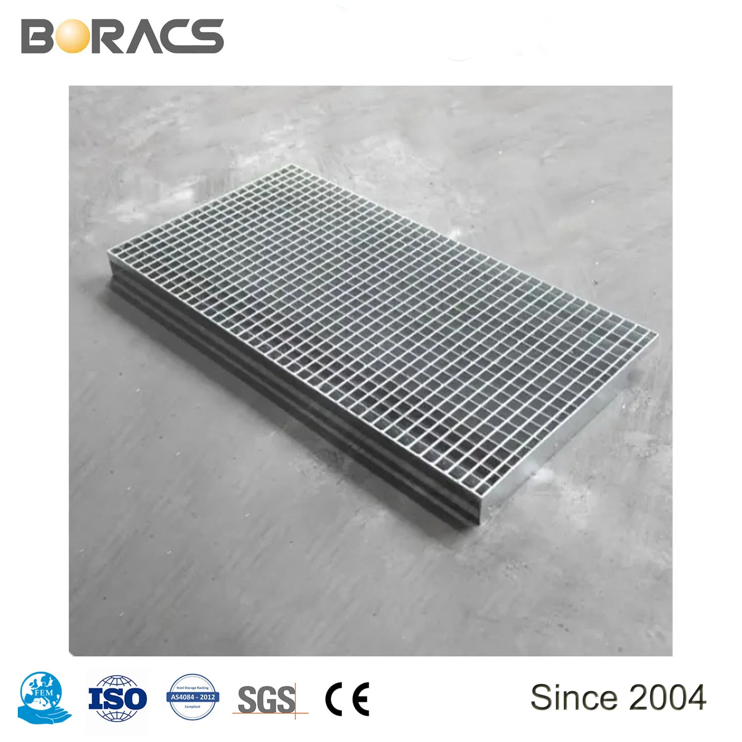 China-Made Galvanized Heavy Duty Steel Grating for Sump, Trench, Covers, Treads