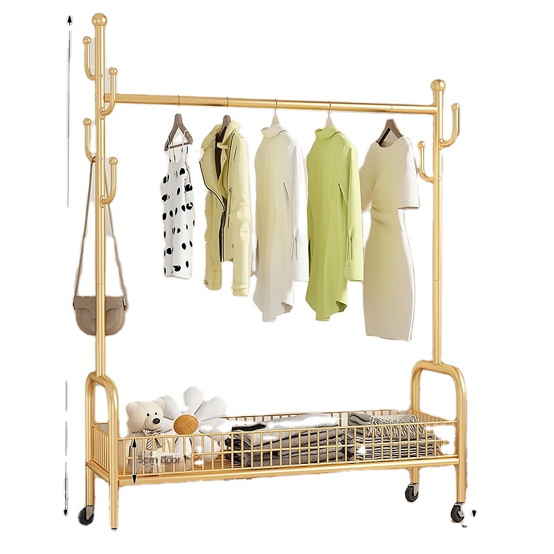 Elegant Customizable Coat and Shoe Rack with Hanging Pole