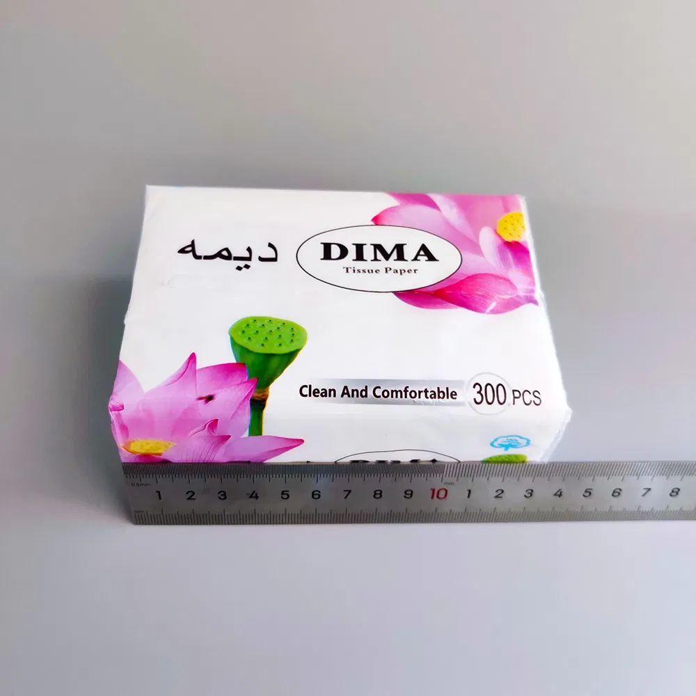 Soft Comfortable 3 Ply Facial Tissue Paper 180*190mm 200 Sheets Virgin Wood Pulp