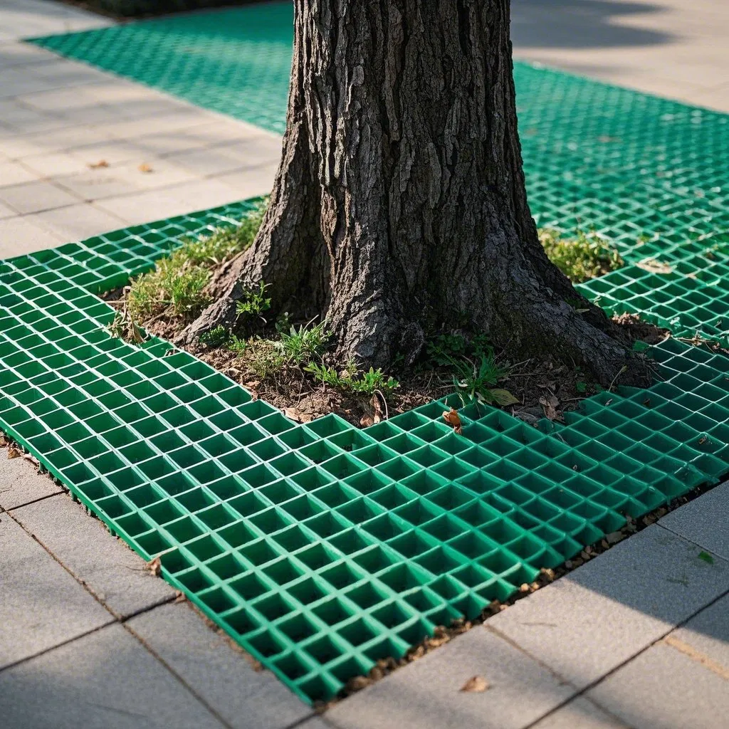 Anti-Graffiti Coated Easy-Clean Public Area Fiberglass Grille