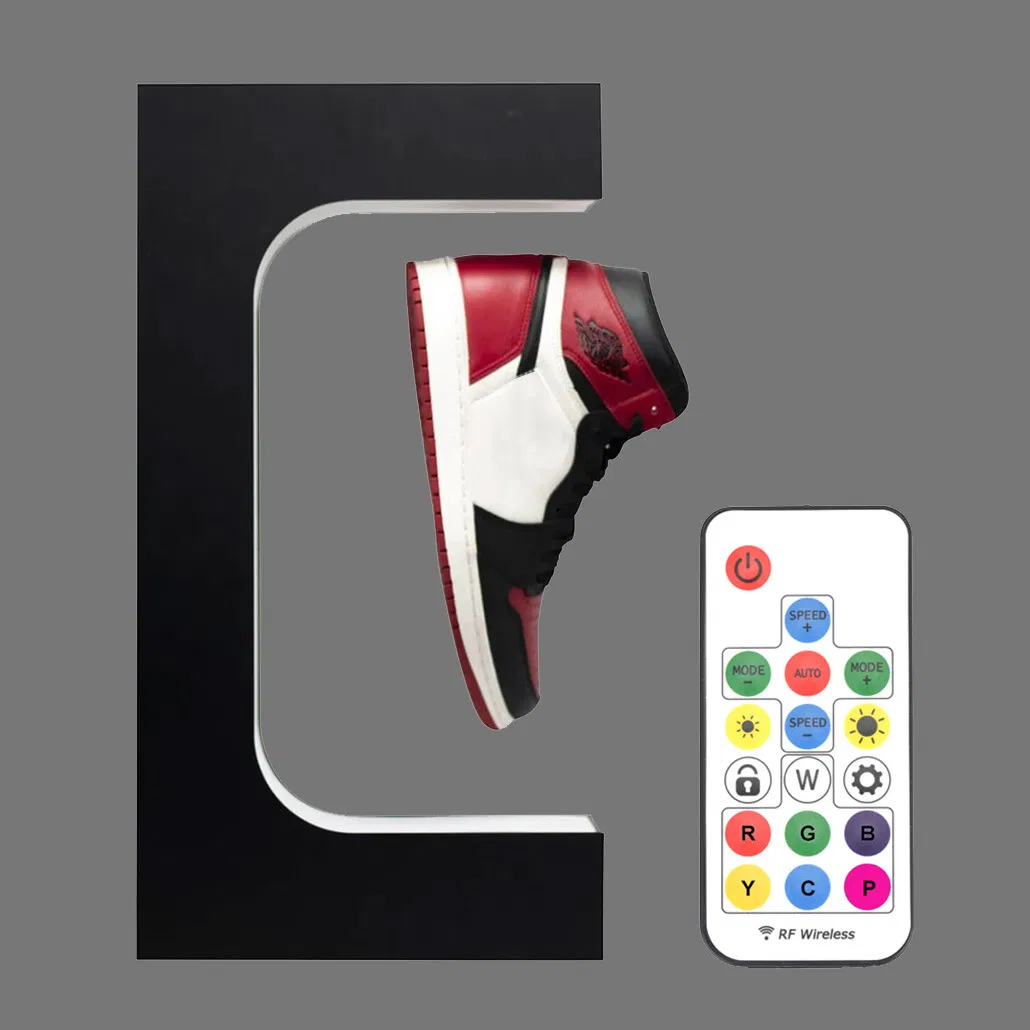 Floating Shoe Display Magnetic Levitating Sneaker Stand Holder Wyz28341