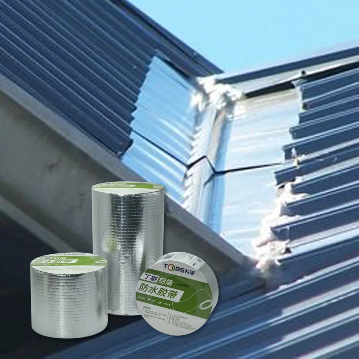 Construction Grade Butyl Tape for Long Term Waterproof Sealing Applications