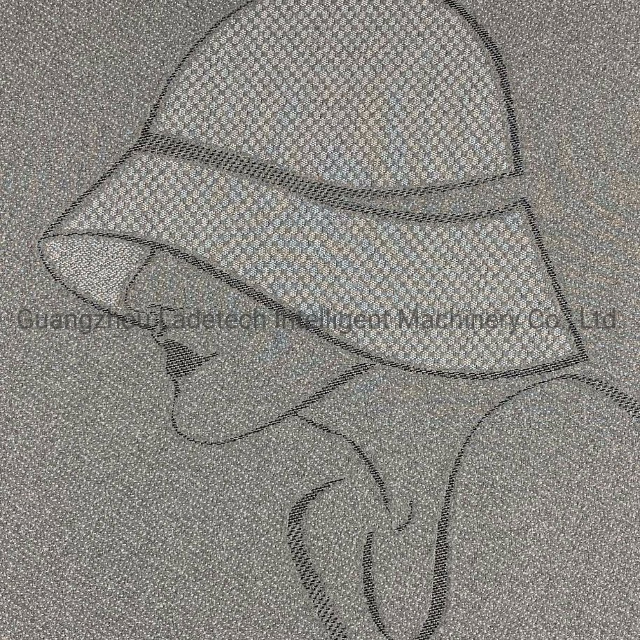 Grey Color Mattress And Sofa Jacquard Knitted Fabric