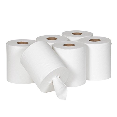 Ulive Virgin Bamboo Reusable Recycled 2 Ply White Center Pull Towel