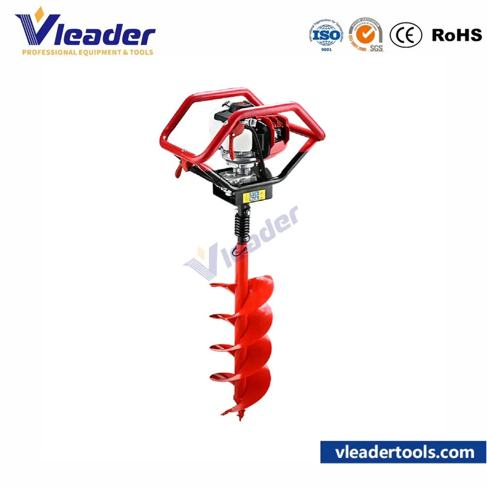 1-2 Person Control Post Driver with Recoil Start System 47.9cc Displacement