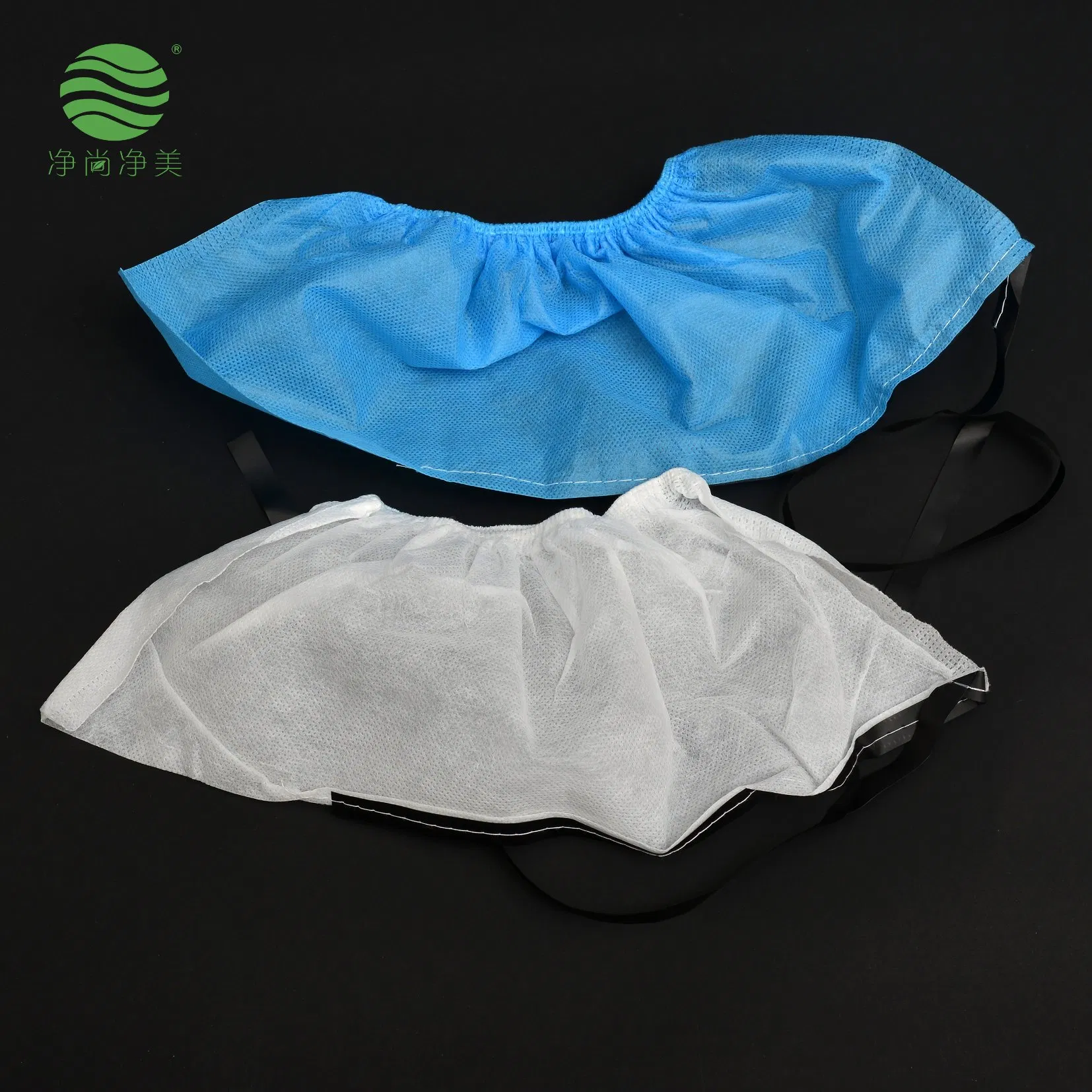 Protective PP Anti Slip Blue Disposable Shoe Cover