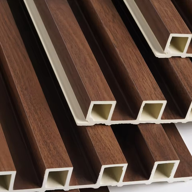 Easy Install WPC Wall Panel Anti-Scratch Wood Plastic Wall Panel for Bedroom