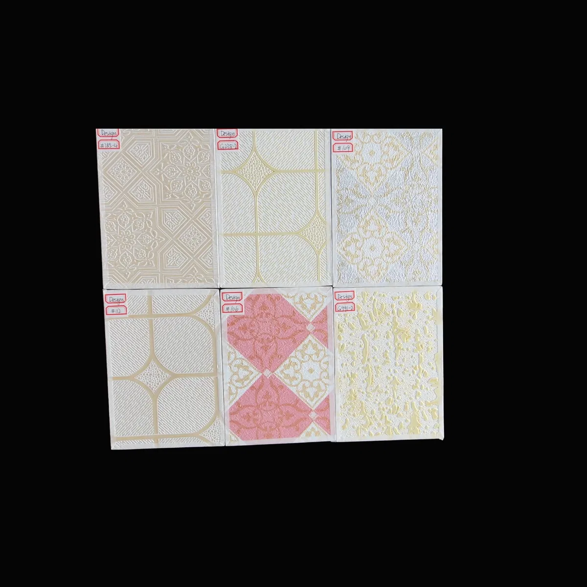 Various Designs Gypsum Ceiling Tiles