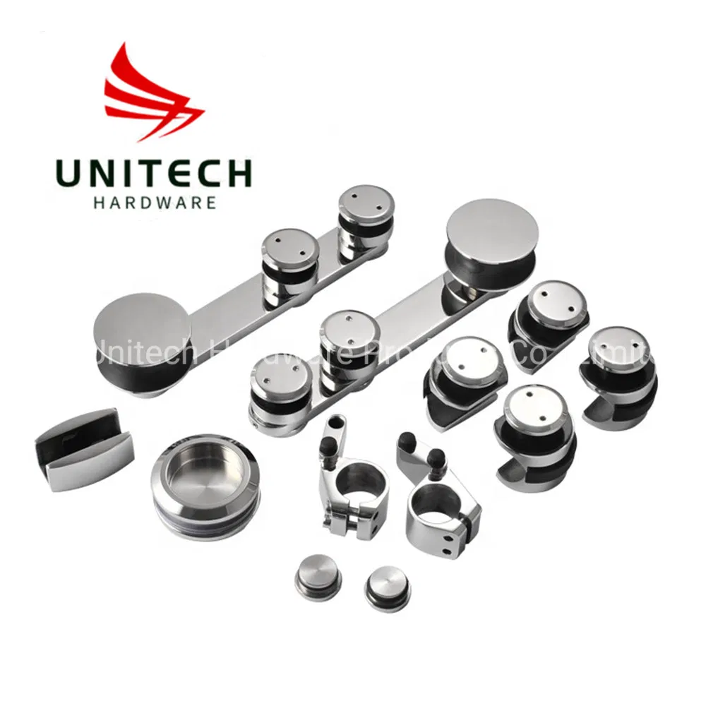 Stainless Steel 304 Hanging Sliding Door Roller Wheels Fitting Sets