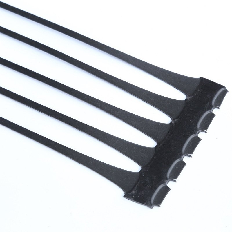 Building Material Plastic Polyester Pet Uniaxial Geogrid Grass Reinforcement for Road Project