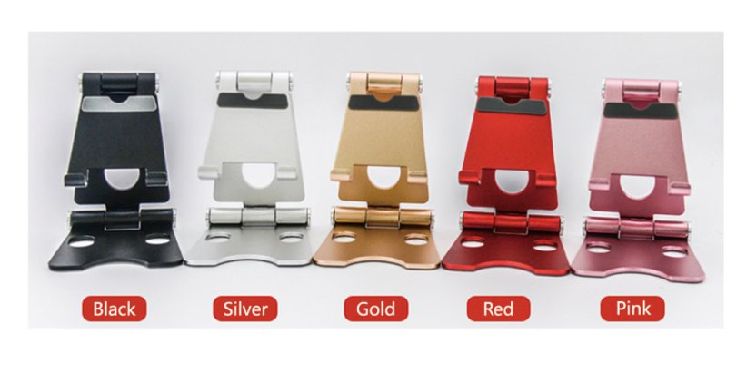 Алюминиевая регулируемая подставка для телефона