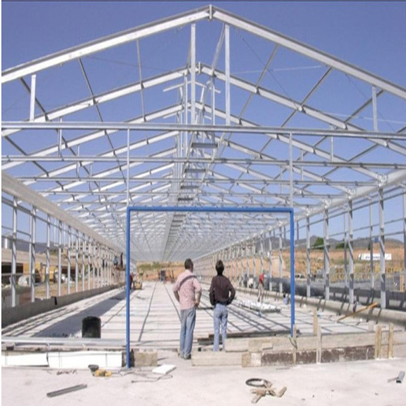 Prefabricated Steel Frame Structure Prefab Chicken House in Poultry Farms