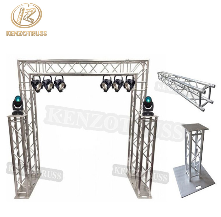 Aluminum Truss Design Moving Head Light Truss for DJ Booth